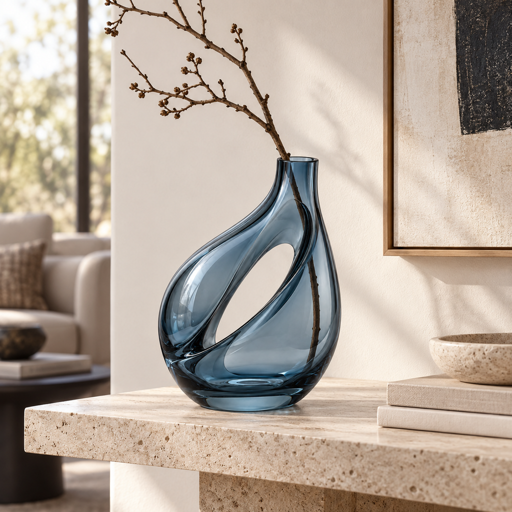 Cygnus Passage Glass Vase
