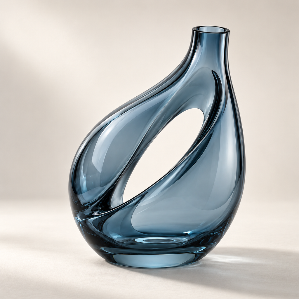 Cygnus Passage Glass Vase