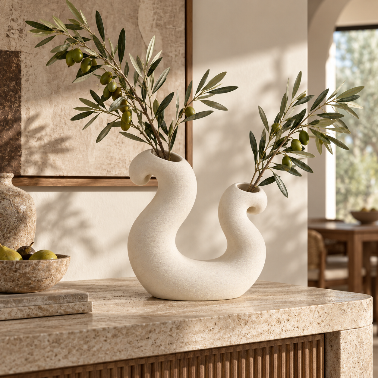 Aries Twin Horn Vessel